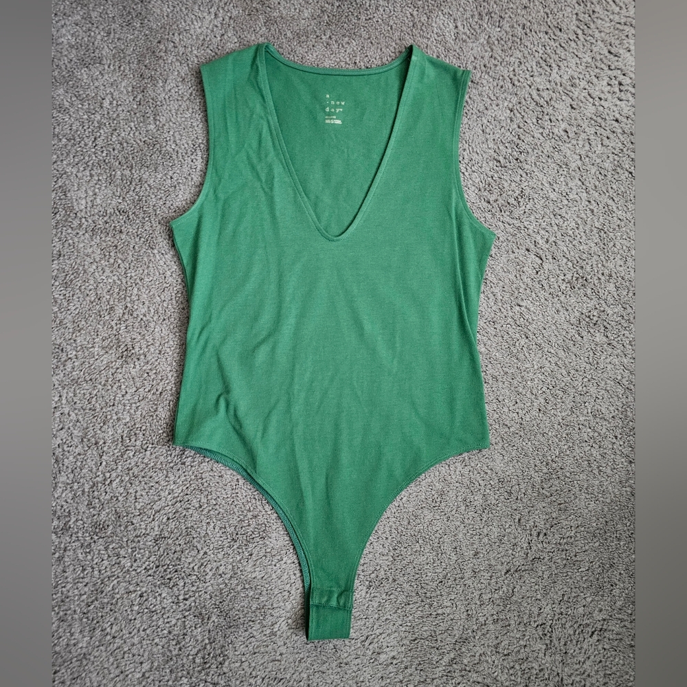 V Neck Bodysuit